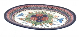 Floral Butterfly Large Serving Platter