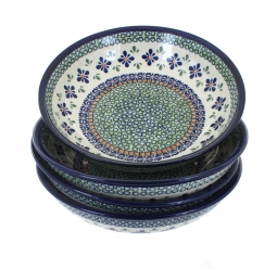 Mosaic Flower 4 Piece Large Salad Bowl Set