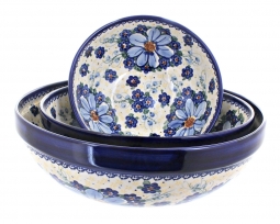 Daisy Surprise 3 Piece Serving Bowl Set