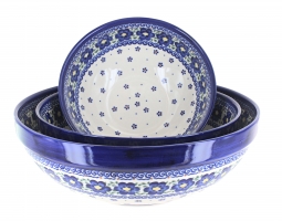 Spring Blossom 3 Piece Serving Bowl Set