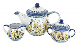 Summer Picnic 3 Piece Tea Set