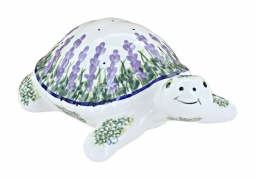 Lavender Fields Turtle Figurine