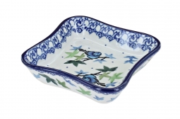 Mockingbird Small Square Dish