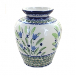 Blue Tulip Medium Vase