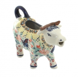 Blue Butterfly Cow Creamer