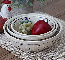 Hand Painted Colorful Ceramic Chicken Egg Holder -  Israel