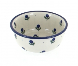 Blue Rose Polish Pottery Nature Large Mixing Bowl, 1 - Gerbes Super Markets