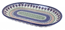 Aztec Flower Large Oval Dish