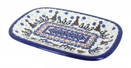 Arctic Holiday Small Rectangular Serving Platter