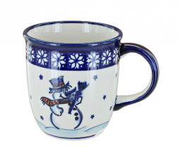 Frosty Friend Plain Coffee Mug