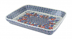 Garden Butterfly Large Rectangular Baker