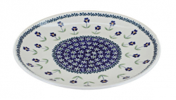 Blue Daisy Dinner Plate