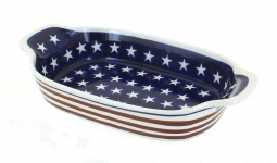 Stars & Stripes Rectangular Serving Dish