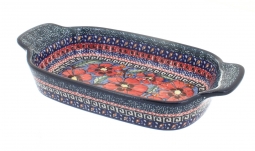 Jungle Flower Rectangular Serving Dish