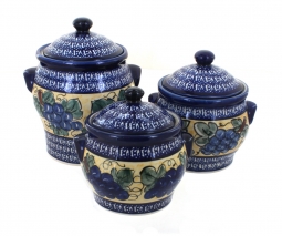 Grapes Canister Set