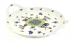 Monster Mash Round Tray with Handles