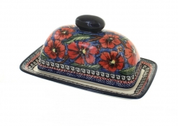 Jungle Flower Butter Dish