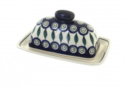 Peacock Butter Dish