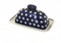 Stars Butter Dish