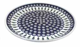 Peacock Large Round Platter