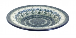 Blue Posy Soup Plate