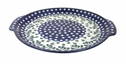 Alyce Round Serving Tray with Handles