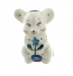 Savannah Mouse Decorated Figurine