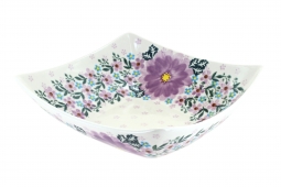 Lilac Garden Square Serving Dish