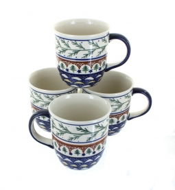 Evergreen 4 Piece Mug Set