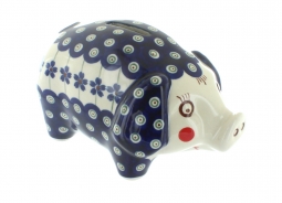 Flowering Peacock Piggy Bank