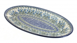 Tulip Bouquet Oval Platter