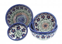 Aztec Flower Measuring Bowl Set