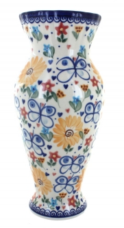 Butterfly Tall Vase