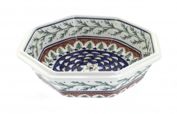 Evergreen Large Octagonal Bowl