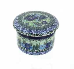 Sapphire Fields French Butter Dish