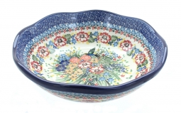 Hummingbird Large Scallop Bowl