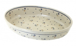 Country Meadow Small Oval Baker