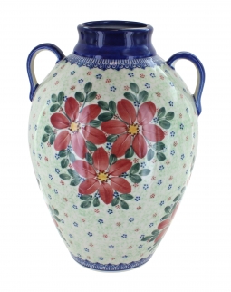 Poinsettia Large Jug Vase