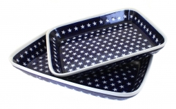 Stars Rectangular Baker Set