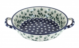 Alyce Small Round Casserole with Handles