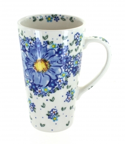 Blue Starflower Large Coffee Mug