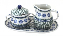 Maia Large Cream & Sugar Set with Tray