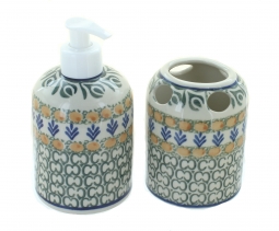 Herb Garden Soap Dispenser & Toothbrush Holder