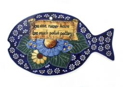 You Can Never Have Too Much Polish Pottery Cutting Board