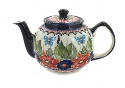 Floral Butterfly Medium Teapot