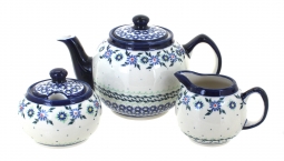 Petite Bouquet Three Piece Tea Set