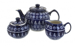 Winter Nights Three Piece Tea Set