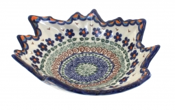 Aztec Flower Medium Leaf Bowl