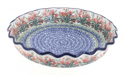 Spring Tulip Pie Plate