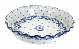 Georgia Blue Pie Plate